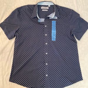 Nick Graham Blue Casual Button Down Men’s Large